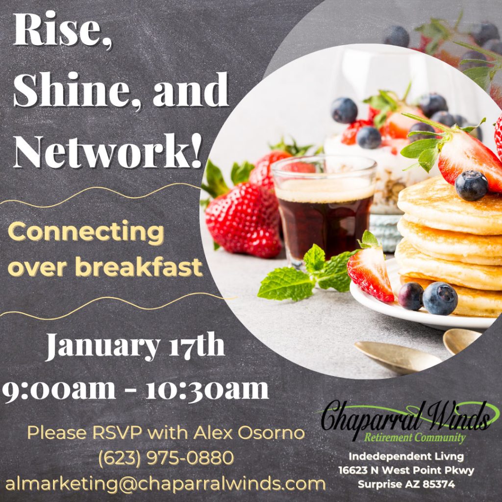 Rise & Shine Networking Event