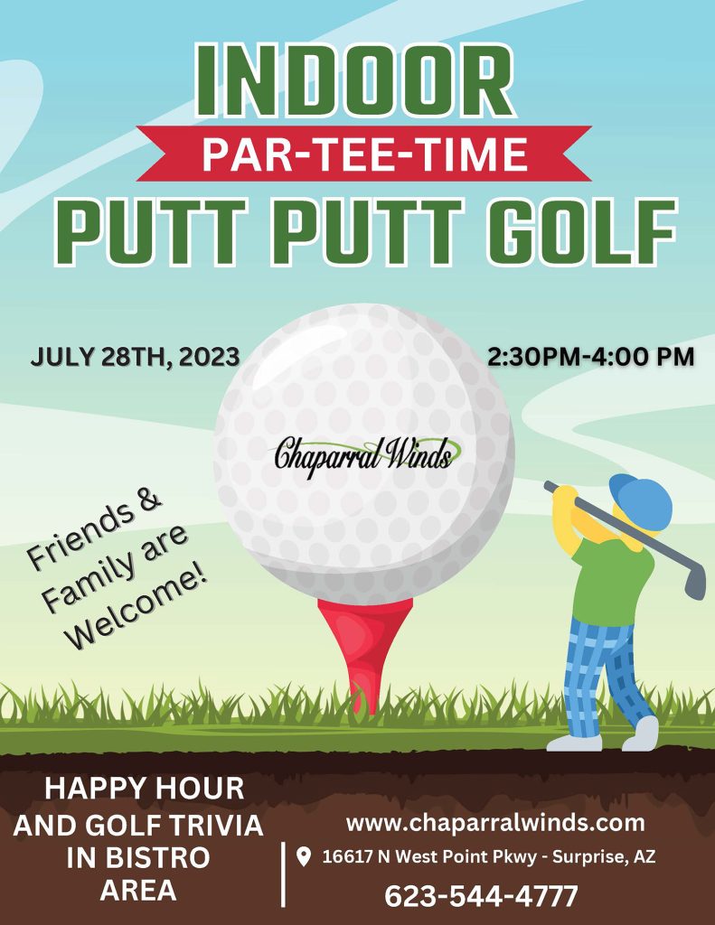 Indoor Putt Putt Golf